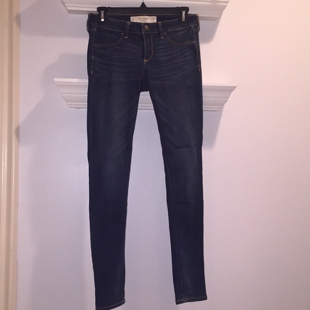 Dark Wash Skinny Abercrombie Jeans